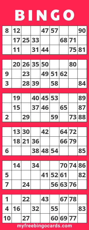 Mfbc bingo presidential debate